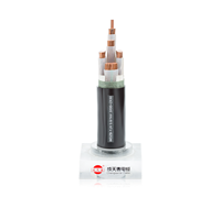Cable Eléctrico de 0.6/1kV, 3, 4 y 5 Núcleos, Conductor de Cobre, Aislamiento XLPE, Revestimiento de PVC, Precio de Fábrica en China