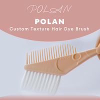 POLAN Meilleure vente Peigne à brosse de teinture pour cheveux durable pour une utilisation en salon professionnel avec une qualité supérieure et une construction longue durée