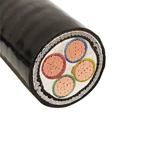 4 Core 10sqmm 16sqmm 25sqmm 35sqmm 50sqmm 70sqmm 95sqmm 120sqmm Armoured XLPE Insulated Plain Copper Cable Wire