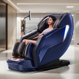 Sillón de Masaje Inteligente 4D de Doble Núcleo, Riel SL, Gravedad Cero, Cuidado de la Salud, Envoltura de Airbag, Rodillo para Pies, Control por Voz, Inalámbrico - Product Image 1