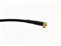 Adaptateur SMA femelle traversant vers MMCX mâle à angle droit 90 degrés avec câble de raccordement RF à faible perte RG174 RG316