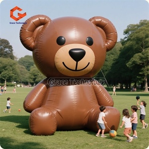 Design personalizzato orsacchiotto personaggi dei cartoni animati animale gonfiabile orso carino per la pubblicità della decorazione del partito - Product Image 4