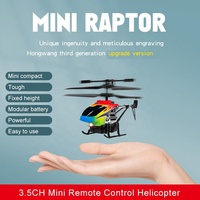 Samtoy 3.5 canaux, mini hélicoptère télécommandé en alliage simulé, hélicoptère télécommandé avec gyroscope