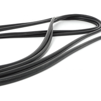 Vente directe de bandes d'étanchéité en caoutchouc rond noir EPDM NBR FKM de 8 mm, joints toriques disponibles, découpe sur mesure, en stock de l'usine de Hebei