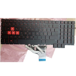 Repuestos para Laptop HP <span class=keywords><strong>OMEN</strong></span> <span class=keywords><strong>15</strong></span>-ce005la <span class=keywords><strong>15</strong></span>-ce006la, Teclado Retroiluminado en Francés - Product Image 2