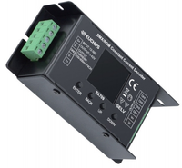 Controlador Decodificador de Corriente Constante para Iluminación LED DMX512 de 4 Canales EUCHIPS, RDM IP20 12/24V, Programable, Carcasa de Aluminio, Garantía de 3 Años