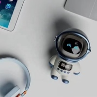 Altavoz Inteligente con Voz de Astronauta IA, Lámpara Nocturna, Despertador, Compañero de Escritorio, Regalo para Niños y Adultos, Venta al Por Mayor