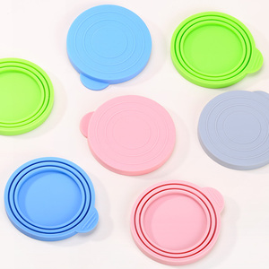 Tapa de Silicona Reutilizable Universal Portátil Personalizada de 3 Tamaños para Latas de Comida para Perros y Gatos, Tapa para Conservar la Frescura de la Comida para Mascotas - Product Image 5