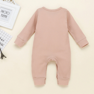 Ropa de Bebé Recién Nacido, Mono de Manga Larga Unisex de Algodón Orgánico - Product Image 2