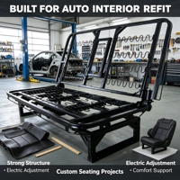 Siège arrière de voiture personnalisé, siège banquette réglable amélioré pour Mercedes Benz Vito V Class Alpha KIA Carnival etc.