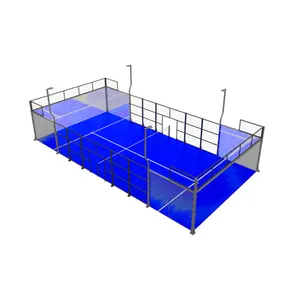 Duoleke Premium Quality Buy Popular Best Price Paddle Zoom Pro Dimensions 10*20M Panoramic Padel Tennis Court