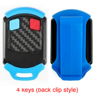 Télécommande de porte de garage compatible avec système d'automatisation, télécommande de porte de garage avec clip dorsal