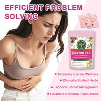 Té Herbal Fib Roid para el Bienestar del Útero, Apoyo Hormonal Femenino, Comodidad Menstrual, Té Natural para el Apoyo Uterino
