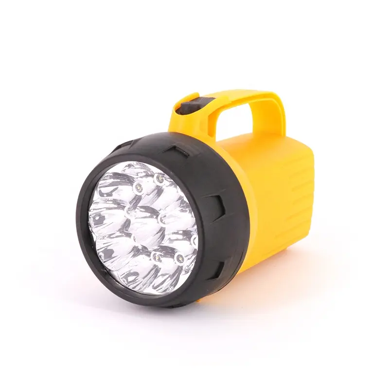 Ngoài trời di động không thấm nước Torch Lantern LED Đèn pin cầm tay tìm kiếm Spotlight Cắm Trại Pin sạc 70