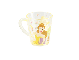 Vajilla de copa transparente Disney Belle para niños, tazas de cristal de comedor para agua potable y bebidas - Product Image 2