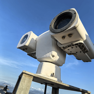 Камера Eagle ES-200W PTZ с оптическим и радарным датчиком для прибрежной безопасности, ночное видение, 8 МП, обзор 360°, обнаружение движения, SSD - Product Image 3