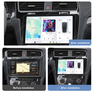 MEKEDE DUDU7 12 + 512G Car-play Radio de coche <span class=keywords><strong>Android</strong></span> Auto reproductor Multimedia navegación GPS pantalla 2K para VW Golf 7 2013-2017 - Product Image 2