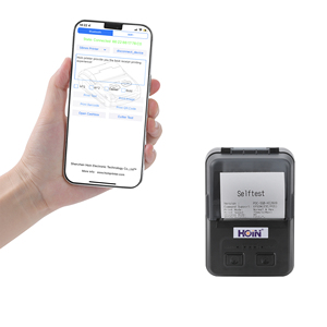 Hoin USB + Bluetooth 58 Mét Máy in mini rẻ hơn máy in TPC USB sạc máy in nhiệt cầm tay - Product Image 4