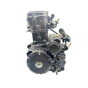 Motor de motocicleta de 4 tiempos, 1 marcha <span class=keywords><strong>adelante</strong></span> + 1 marcha atrás, arranque eléctrico, motor refrigerado por agua, motocicleta CG200 - Product Image 5