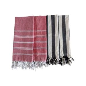 منشفة شاي مستدامة مصنوعة من القطن 100٪ مع شراشيب، منسوجة ومضادة للبكتيريا ومطبوعة حسب الطلب - Product Image 5