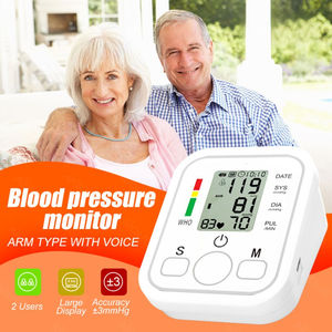 Melhor Preço Entrega Rápida Monitor de Pressão Arterial de Braço Eletrônico de Grau Médico Bp Esfigmomanômetro de Uso Doméstico Personalizável - Product Image 2