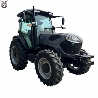 Nouveau Tracteur 4x4 Automatique Haute Passeabilité Forte Adaptabilité Châssis Épais Connexion Solide Pompe 100-120 CV Diverses Applications Agricoles