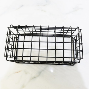 Tùy chỉnh sắt dây kim loại lưới nhà bếp nghệ thuật lưu trữ Giỏ đa chức năng trang trí giỏ để lưu trữ Trái Cây Rau - Product Image 5