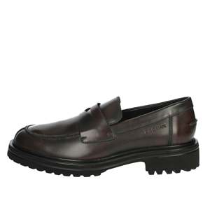 Mocassins en cuir marron pour homme, taille 39, style décontracté - Product Image 1