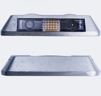 Borne de signalisation routière solaire à LED en aluminium, réflecteur 4 LED, étanche IP68, personnalisable, lumière clignotante/constante pour marquage routier