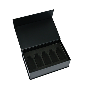 Custom Rigid Paperboard Gift Box Biodegradable Varnished Printing Luxury Packaging for Cosmetic Jewelry Wedding Eco Friendly Who - Product Image 1