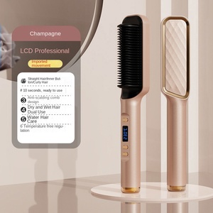 <span class=keywords><strong>Brosse</strong></span> <span class=keywords><strong>lissante</strong></span> multifonctionnelle avec fonctions anti-frisottis, éléments chauffants en céramique pour des <span class=keywords><strong>cheveux</strong></span> brillants et lisses - Product Image 5