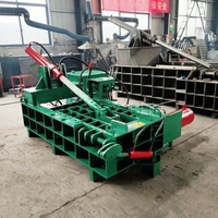 Compacteur de copeaux métalliques en aluminium et alliage, machine automatique d'emballage des déchets métalliques