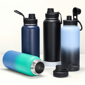 Logotipo personalizado <span class=keywords><strong>1000ml</strong></span> garrafa de vácuo de aço inoxidável 32 oz exterior para tampa térmica isolada 12-24 horas térmicas - Product Image 6