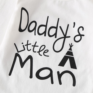 Nouveautés Vêtements pour bébé garçon Vente en gros de vêtements pour bébé Ensembles de 3 pièces avec chapeau pour tout-petit - Product Image 4