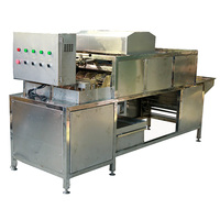 Équipement avicole professionnel, machine à peler les œufs durs automatique durable, moteur en acier inoxydable, machine à retirer les coquilles d'œufs, 2,8 KW