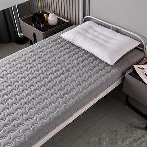 Colchão de Espuma Memória Respirável e Lavável, <span class=keywords><strong>Topper</strong></span> Refrescante, Acolchoado, Espesso, Dobrável, Macio, Tamanho <span class=keywords><strong>Queen</strong></span> - Product Image 4