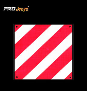 20*20 بوصة حركة المرور على الطرق السلامة أحمر أبيض عاكس الألومنيوم تحذير علامة - Product Image 4