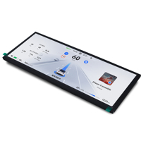 Écran LCD TFT LVDS universel 12,3 pouces 1920*720 600 Nits -30-85C Affichage du compteur de vitesse de voiture avec carte HD MI Résolution 1920x720