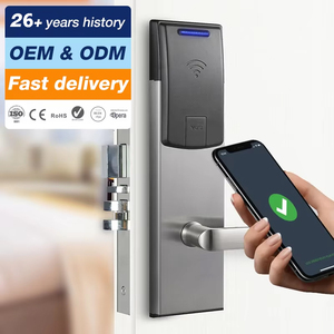 ระบบล็อคอิเล็กทรอนิกส์อัจฉริยะสำหรับโรงแรม รุ่น 9936 Smart Lo ออกแบบโดยโรงงานดั้งเดิม ปรับแต่งได้ พร้อมบัตร RFID ควบคุมผ่านแอพพลิเคชั่น และ Wifi สำหรับห้องพัก - Product Image 1