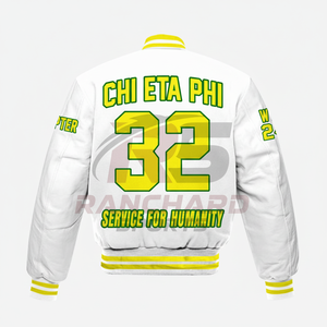 Veste de sororité pour hommes, veste de sororité pour hommes, veste de sororité élégante et décontractée pour l'automne et l'hiver, veste de sororité CHI ETA PHI - Product Image 1