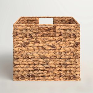 Water Hyacinth <strong>Collapsible</strong> Laundry Storage <strong>Basket</strong>, <strong>Stackable</strong> Rectangular and Square Storage <strong>Baskets</strong>, Suitable for Kitchen and Ho - Product Image 3