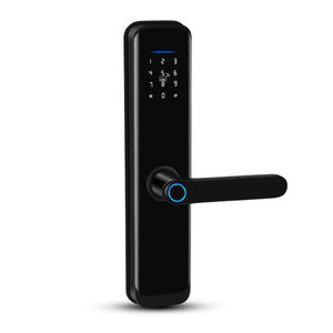 Nuevo Modelo de Cerradura Electrónica Biométrica Inteligente para el Hogar, con Huella Dactilar, Color Bronce Dorado para Madera, Conectividad WiFi, Llaves Incluidas - Product Image 3