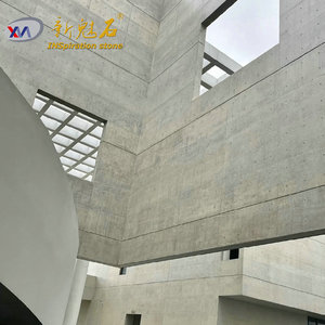 Nuevos materiales de construcción de piedra, paneles de piedra perforados decorativos, placas de cemento personalizables para revestimiento de oficinas - Product Image 3