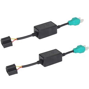 <span class=keywords><strong>LED</strong></span>フラッシュエラーフリー抵抗器配線CanbusLEDヘッドライトシステムH49003ハーレージープ用アンチフリッカーハーネスキャンセラーデコーダー - Product Image 1