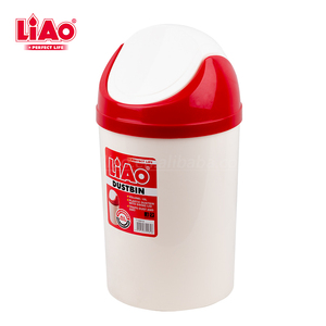 Bidone della spazzatura del <span class=keywords><strong>bagno</strong></span> della cucina del bidone della spazzatura dell'ufficio 10L di plastica di LiAo con il coperchio - Product Image 6