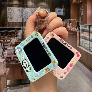 لوحة رسم LCD صغيرة محمولة باليد مع سلسلة مفاتيح لتزيين الحقيبة، ألعاب رسم إبداعية للأطفال لتخفيف التوتر - Product Image 4