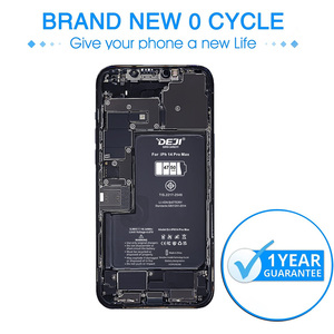 Batterie de télé<span class=keywords><strong>phone</strong></span> DEJI UN38.3 OEM de haute qualité pour iPhone 6 7 8 Plus <span class=keywords><strong>X</strong></span> XR XS 11 12 13 14 15 16 17 Pro Max, neuve, 0 cycle - Product Image 2