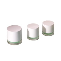 Emballage cosmétique de luxe Pot de crème acrylique vide Pot en plastique Conteneur de masque facial 15g 30g 50g