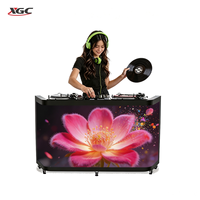 Table de DJ LED personnalisée, écran de table LED immersif pour club, festival, banquet et promotion de marque