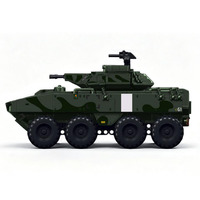 Serie Militar LA VC1 Vehículo de Combate de Infantería, Bloques de Construcción de Plástico ABS, Juguete Educativo de Construcción DIY